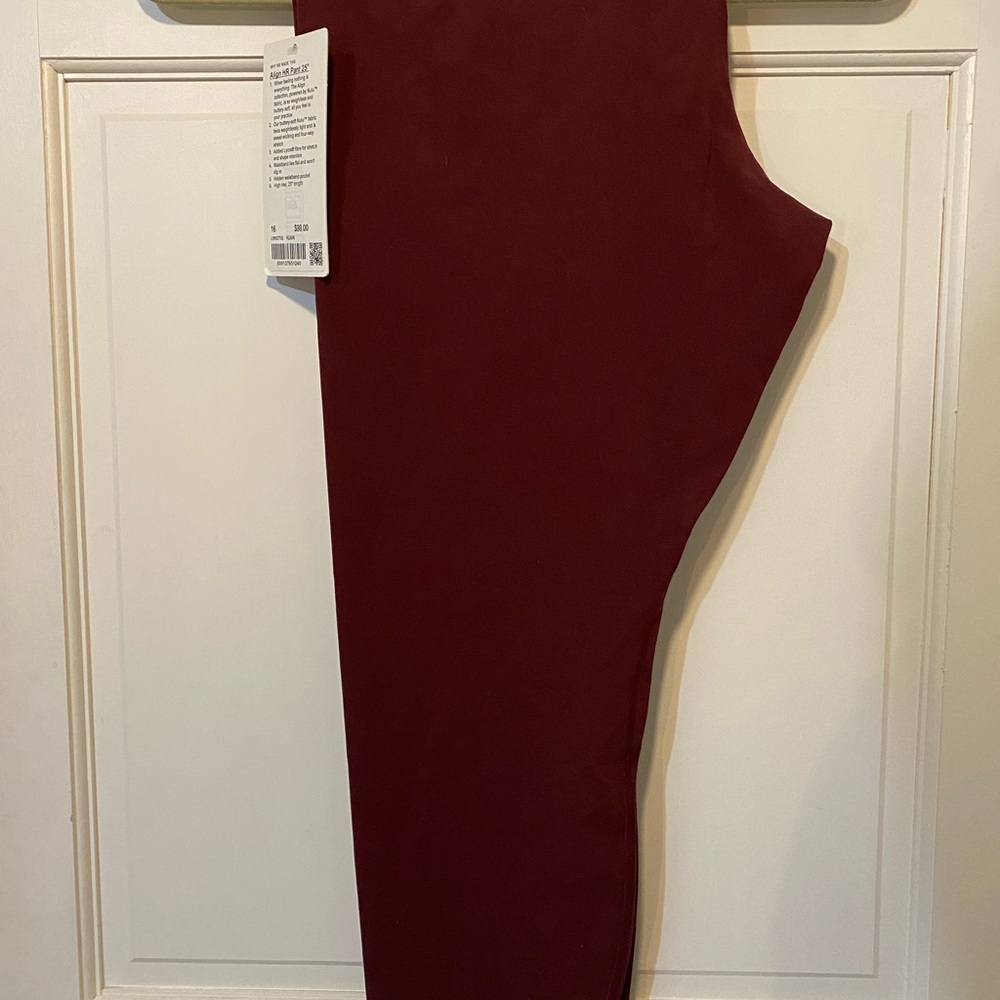 Burgundy Leggings